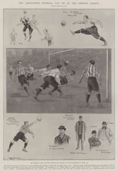 Das Fußball-Pokalspiel im Crystal Palace